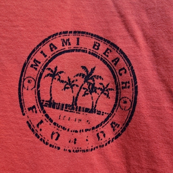 Miami Beach Florida oversized t-shirt - Picture 2 of 4